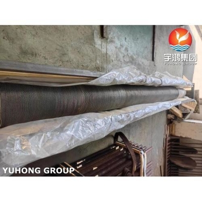 Integral Serrated Finned Tube ASTM A312 TP347 SS409 For Boiler Economizer