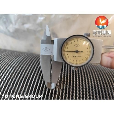 SS409 Integral Low Serrated Finned Tube Helical ASTM A312 TP347