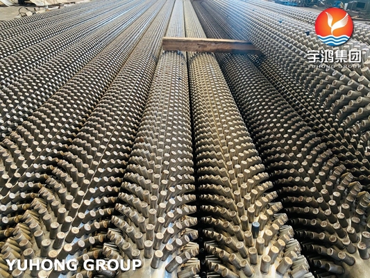 Studded Tube ASTM A312 TP317L For Heat Exchanger