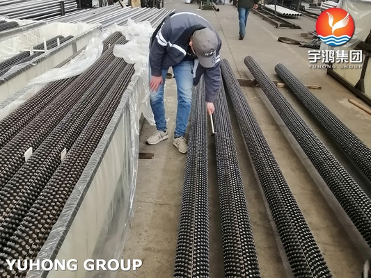Studded Tube ASTM A312 TP317L For Heat Exchanger