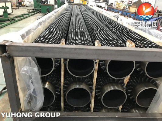 DN6-DN1200 Studded Black CS Extruded Studded Tube ASTM A106 Standard