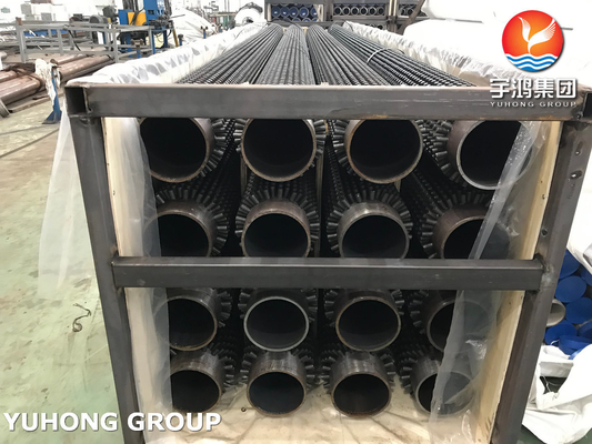 DN6-DN1200 Studded Black CS Extruded Studded Tube ASTM A106 Standard