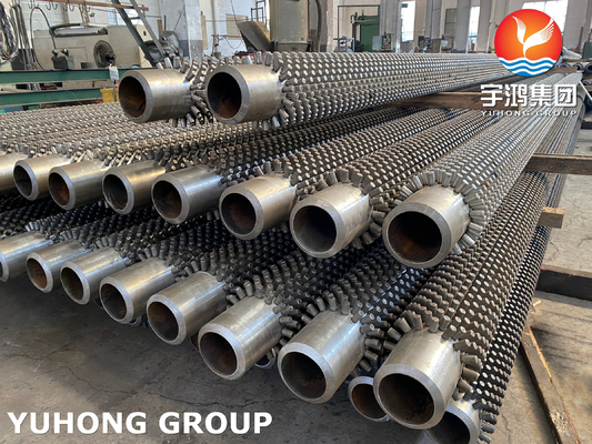 Seamless Alloy Finned Studded Tube ASTM A213 T9 for Heat Exchanger