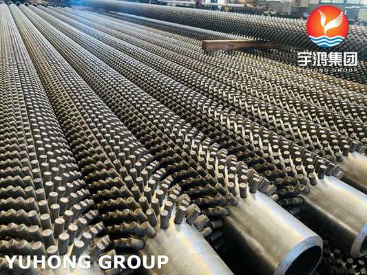 Studded Tube ASTM A213 T9 with CS Studs for Heat Exchanger