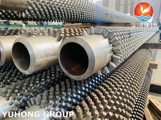 Studded Tube ASTM A213 T9 with CS Studs for Heat Exchanger