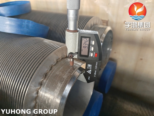 Solid Fin Tube Products 3/4" ASTM A213 TP347H