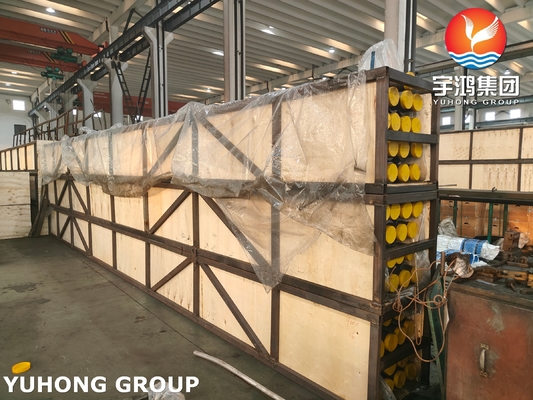 Helical Solid Fin Tube Fins ASTM A335 P22 11-13Cr For Air Preheaters Boiler