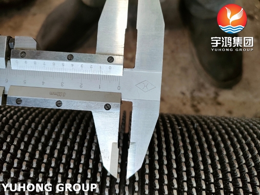 ASTM A335 P9 Serrated Finned Tube Tubular Heating For Power Plants