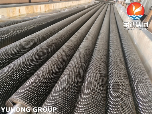 Serrated Finned Tube ASME SA192 For Boiler And Air Heat Exchanger