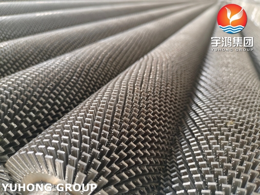 ASME SA192 Carbon Steel Serrated Finned Tube For Boiler And Air Heat Exchanger