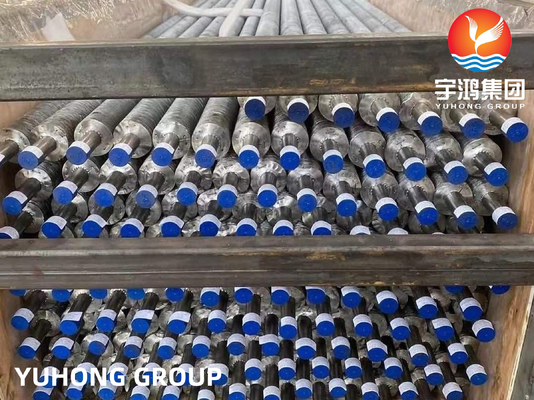 Welded Embedded G Sterling Fin Tube ASTM B163 Monel 400 Copper Nickel
