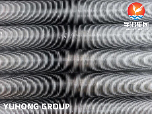 Aluminum 1060 Extruded Spiral G Type Finned Tube ASME SA210 A1