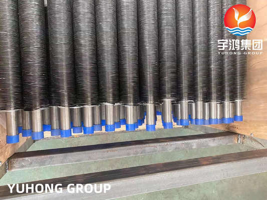 Monel 400 Copper Steam Pipe Fins ASME SB163 NO4400 Al 1060