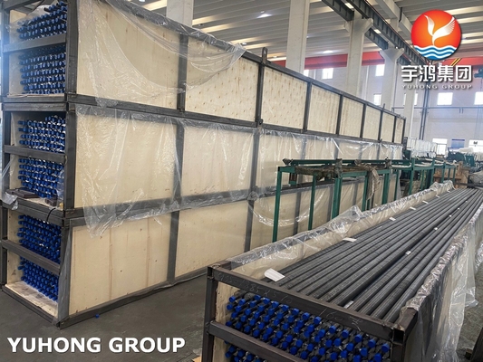 G Type Finned Tube Embedded ASTM A213 TP316L Oil Refinery Cooling