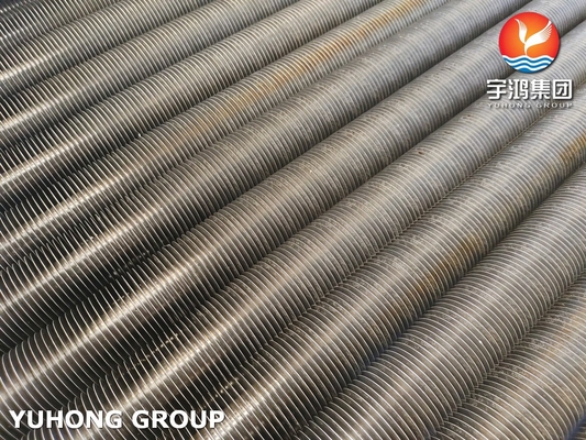 ASME SA179 Integral Finned Aluminum Tubing Stainless Steel Heat Exchangers Custom