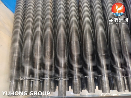 ASME SA179 Integral Finned Aluminum Tubing Stainless Steel Heat Exchangers Custom