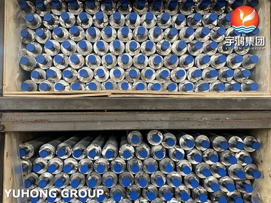 SA179 Aluminum Embedded G Type Finned Tube In Petrochemical HVAC