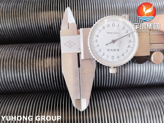 Compact Embedded Spiral Micro Fin Tube Aluminum 1100 A213 T5