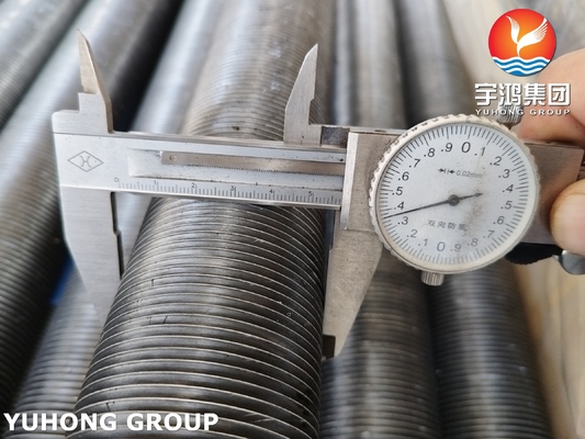 A213 T5 G Type Finned Tube Aluminum 1100 Embedded For Air Cooler