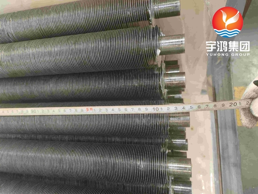 ASTM A179 Steel G Fin Tube With Aluminum Gr. 1100 For Radiator Economizar