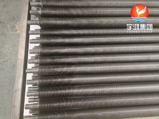 A179 G Type Finned Tube Aluminum 1100 Embedded For Radiator Economizar