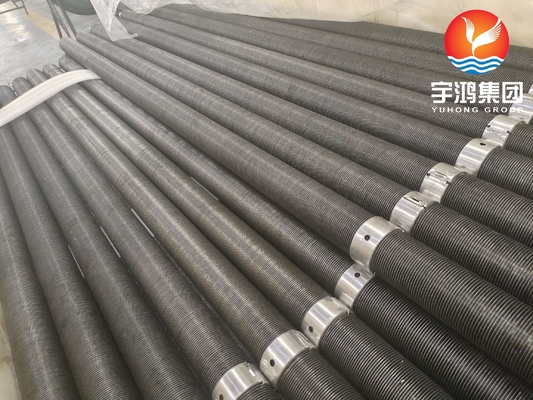ASTM A179 Steel G Fin Tube With Aluminum Gr. 1100 For Radiator Economizar