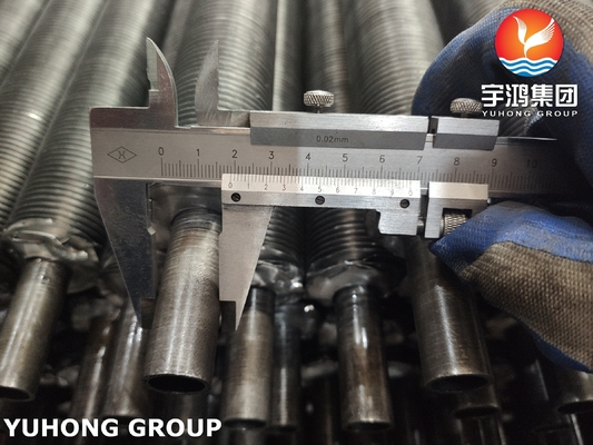 Embedded AL1060 Aluminum 1060 G Type Finned Tube ASTM A179 For Heat Exchanger