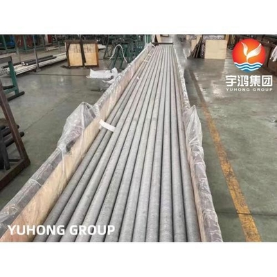 ASME SA249 TP304 Austenitic Steel Extruded Fin Tube In Air Cooler Application