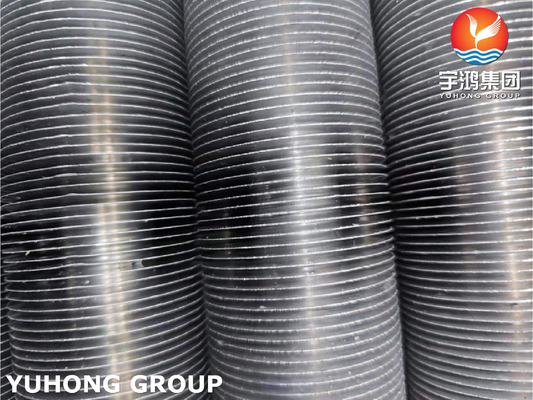 Nickel Alloy Extruded Fin Tube Finned Aluminum Tubing NO8825 Incoloy 825 Heat Exchanger