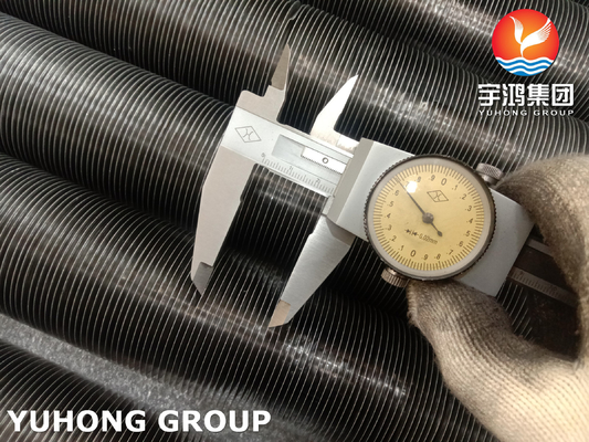 Straight Aluminium Extruded Fin Tube Pipe NO4400 For Intercooler ACHEs