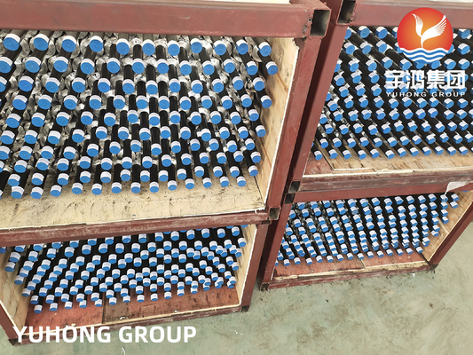 Industrial Extruded Fin Tube Products Carbon Steel ASTM A179 For Desalination Plants