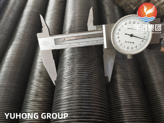 Industrial Extruded Fin Tube Products Carbon Steel ASTM A179 For Desalination Plants