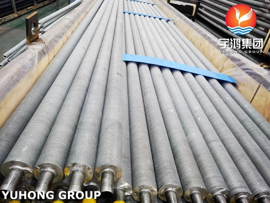 Heat Exchanger Crimped Extruded Finned Tube ASTM A179 ODM