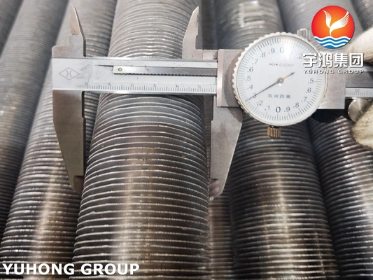 Heat Exchanger Crimped Extruded Finned Tube ASTM A179 ODM
