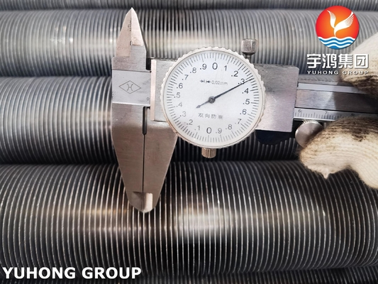 Heat Exchanger Crimped Extruded Finned Tube ASTM A179 ODM