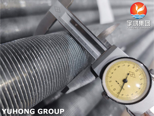 ASTM B163 Incoloy 825 Extruded Fin Tube For Heat Exchanger