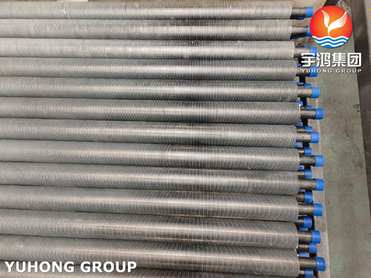Seamless Heating Extruded Fin Tube ASTM A179 Lightweight