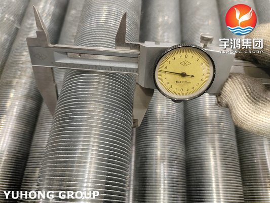 Seamless Heating Extruded Fin Tube ASTM A179 Lightweight