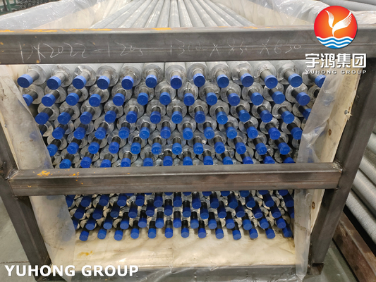 A179 With B221 AL-1060 Extruded Fin Tube For Heat Exchanger