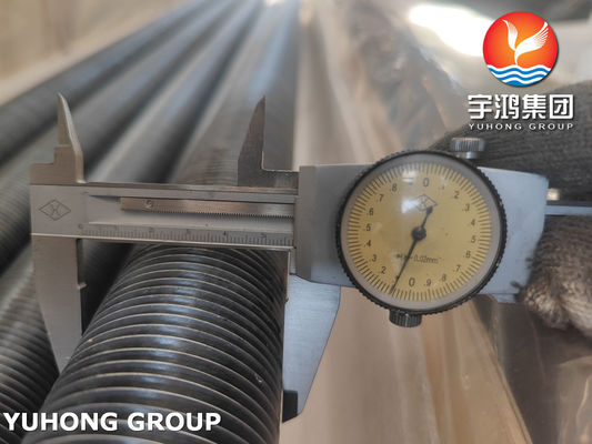 ASME SA179 With Aluminum 1060 L Type Fin Tube For Condenser In Thermal Systems