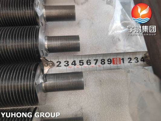ASME SA179 With Aluminum 1060 L Type Fin Tube For Condenser In Thermal Systems