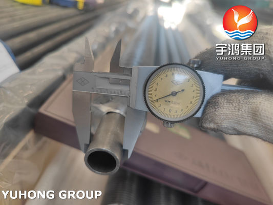 ASME SB163 NO4400 Nickel Alloy LL-Type Fin Tube For Condenser