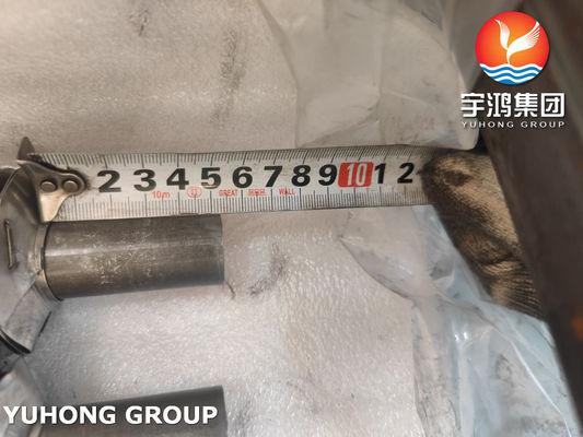 ASME SB163 NO4400 Nickel Alloy LL-Type Fin Tube For Condenser