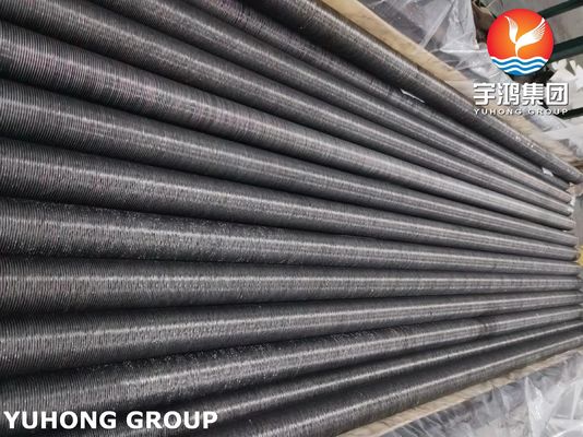 ASME SA179 Carbon Steel L-Type Fin Tubes With Al1060 Aluminum Strip For Heat Exchanger