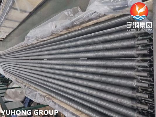 ASME SA179 Carbon Steel L-Type Fin Tubes With Al1060 Aluminum Strip For Heat Exchanger