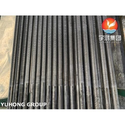 Industrial Low Aluminum Electric Fin Tube ASTM A179 For Copper Pipe ODM