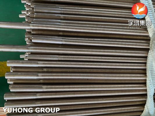 ASTM B111 C71500 Copper-Alloy Low Fin For Heat Exchangers In Power Plants