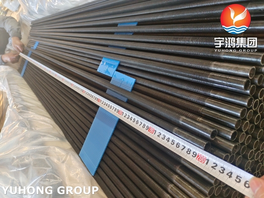 ASME DNV Integral Low Fin Tubes Extruded Aluminum Fins For Oil Coolers