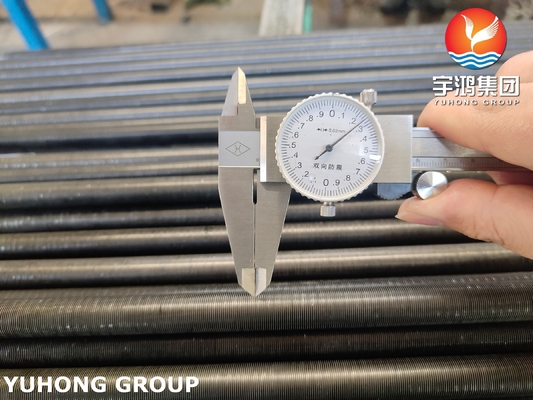 ASME DNV Integral Low Fin Tubes Extruded Aluminum Fins For Oil Coolers