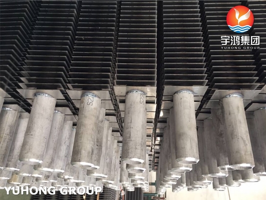 ASME SA312 TP316 Austenitic Stainless Steel Square Fin Tubes In Pharmaceutical Industries